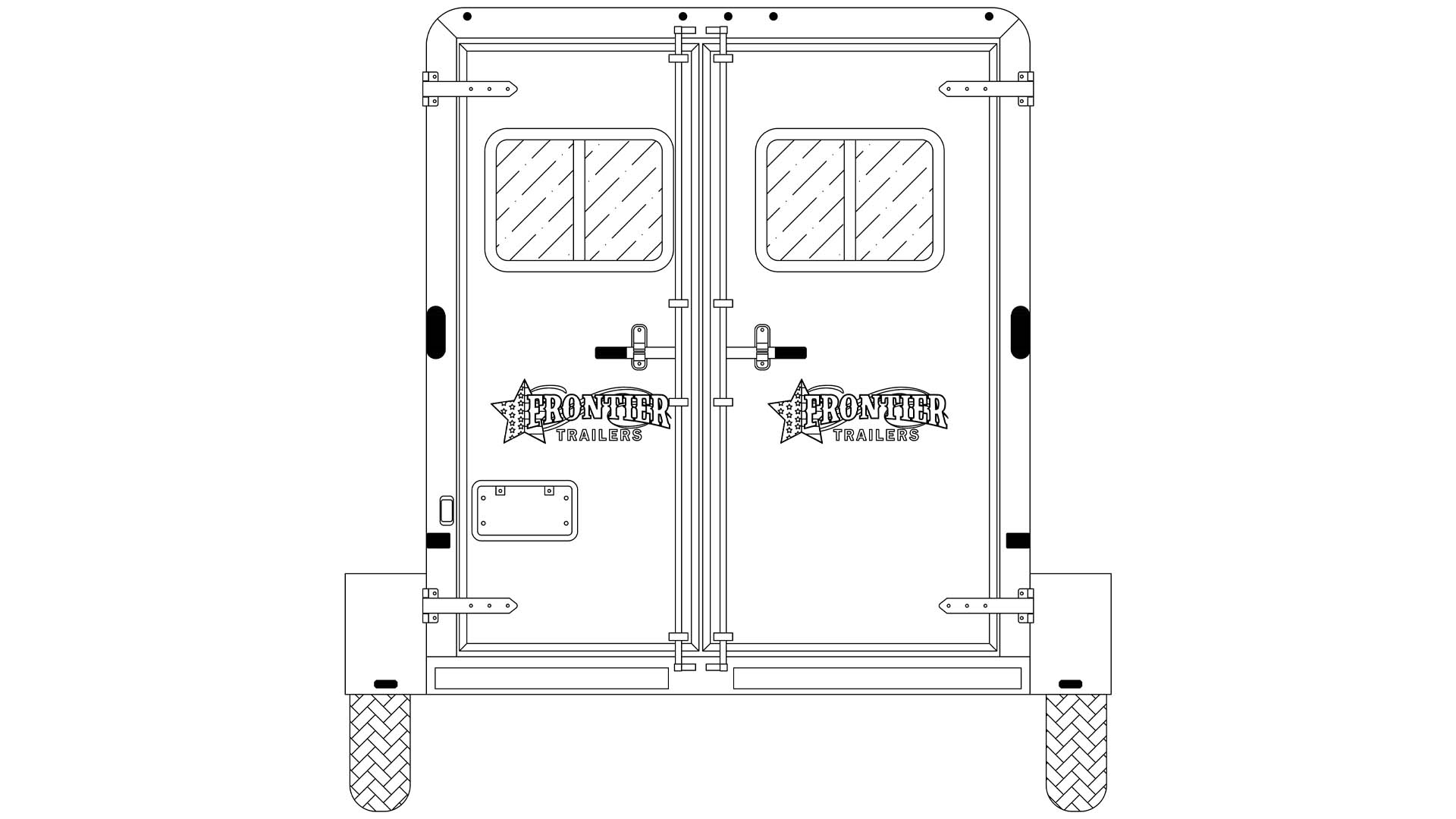 Frontier Trailers 3 HORSE TRAILERS Leonard Truck & Trailer, Inc., Ohio